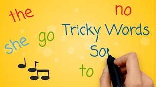 Tricky Words and Sight Words Song [upl. by Fem142]