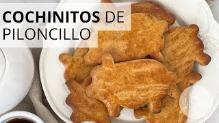 COCHINITOS de piloncillo  Panaderia mexicana [upl. by Ojyma]