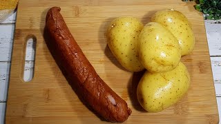 Receita com BATATA E LINGUIÇA CALABRESA para seu almoço ou jantar [upl. by Ecinrahs]