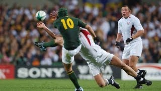 Rugby World Cup 2003 Highlights England 25 South Africa 6 [upl. by Leotie924]