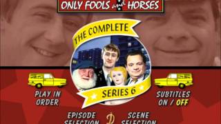 Only Fools amp Horses Series 1  Time On Our Hands Region 2 DVD Menus [upl. by Aleyak551]