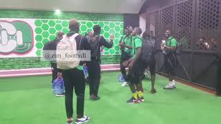 zimbabwe warriors singing 2020 Algeria Vs Zimbabwe [upl. by Nortna]