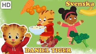 Daniel Tigers Kvarter  Frukt och Grönsaker Måltider att Älska 🍓 🥕🍝  Videor för Barn [upl. by Nnaeiluj732]