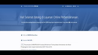 Cara Input Laporan pada Aplikasi OMSPAN Tahun Angaran 2018 Part 1 [upl. by Arted543]