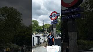 Bethnal green to Stratford travel london trending youtubeshorts [upl. by Leitnahs]