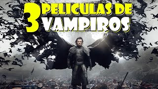 3 Películas de Vampiros que Debes Ver NETFLIX y HBO MAX [upl. by Batruk]