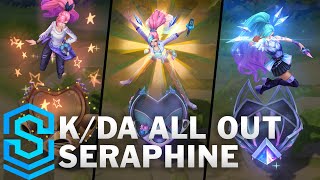 KDA ALL OUT Seraphine Skin Spotlight  League of Legends [upl. by Cryan619]