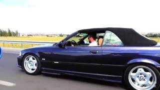 BMW E36 M3 EVO Cabrio vs BMW E39 540i Automatic Rolling [upl. by Innej361]