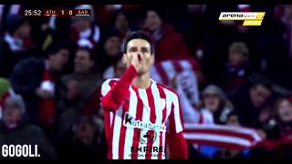 Aduriz Goal Vs Barcelona 10 [upl. by Oalsinatse]