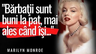 MARILYN MONROE  Citate INTIME despre femei barbati si succes  Citate SINCERE despre viata [upl. by Nyleimaj]