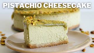 Pistachio Cheesecake Recipe [upl. by Etka]