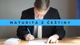 Státní maturita z češtiny  ústní zkouška Michal [upl. by Ahsiya]