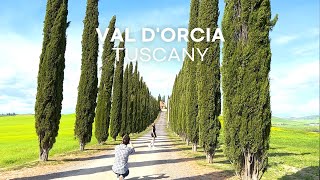 4K🇮🇹Val dOrcia🌳🚗 Heart of Tuscany Italy  The most beautiful and breathtaking scenic spots 2023 [upl. by Eelitan]