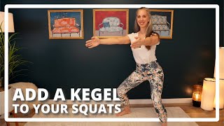 Double Duty Doing a Kegel with Squats to get the most out of your workout [upl. by Misaq]