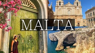 3 Days in MALTA  Valletta Mdina Stunning Blue Grotto 3 Cities [upl. by Lori]