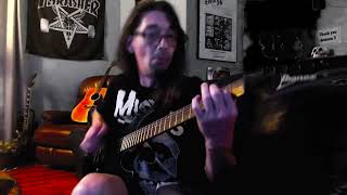 Revelation Mother Earth Randy Rhoads guitar solo cover by Jason Fink [upl. by Ayotel849]