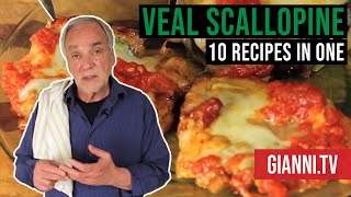 Veal Scallopine 10 recipes in 1 Italian Recipe  Giannis North Beach [upl. by Annawot854]