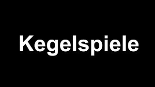 KegelspieleClip 2017 [upl. by Mcdonald739]