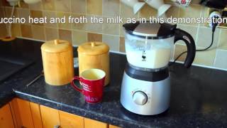 How to Make the Perfect Cappuccino with the Bialetti Hot Chocolate Maker and Milk Frother [upl. by Maurine349]