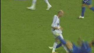 Zinedine Zidane Headbutt [upl. by Assylla]