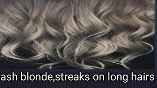 Magic cap highlights on long hairs anil blue secrets [upl. by Novah]