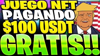 👉GAME OF TRUMP NFT💥JUEGO NFT PAGANDO 100 USDT GRATIS🤑JUEGO NFT para PCANDROID 2024🔥Airdrop Usdt [upl. by Dehlia]