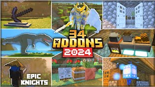 TOP 10 ADDONS PARA MINECRAFT PE 120 Bedrock [upl. by Sarge]