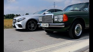 Mercedes E 220d W213 and 300d W123 [upl. by Erdei]