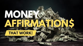 Morning Money Affirmations That Work [upl. by Baram]