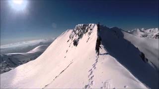 Donegal Climbing  Scottish Winter Mountaineering  Carn Mor Dearg Arete [upl. by Nilesoj]