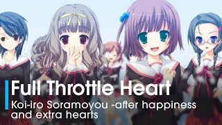 Koiiro Soramoyou Fandisc  OP  Full Throttle Heart Thai subtitles [upl. by Anoerb]