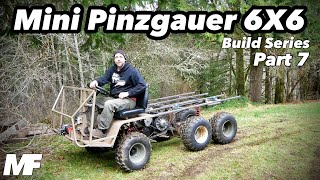 Mini Pinzgauer 6x6 OffRoad Build Series part 7 [upl. by Garik]