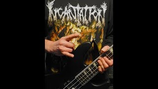 INCANTATION  ANOINT THE CHOSEN DEATH METAL BASS COVER winterview Chuck Sherwood [upl. by Yaf]