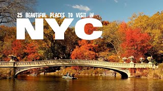 25 Best Places To Visit In NEW YORK CITY Travel Video  NYC 2024 [upl. by Lj]