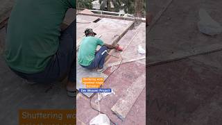 shuttering work rajeshwar nagar Dehradun construction civil shortvideo youtubeshorts video [upl. by Leibman]