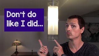 How to Install Pendant Lights Quick amp Easy Amazon Link [upl. by Erdried]