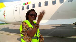 Aéroport international de Yaoundé LE CIEL CAMEROUNAIS [upl. by Ancel]