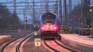 Os 5028 a Nákladní vlak Ústí nad Orlicí 26112014 [upl. by Airet]