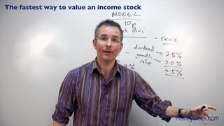 The fastest way to value an income stock  MoneyWeek Investment Tutorials [upl. by Eiramalegna13]