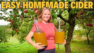 How To Make Cider From Fresh Apples  StepByStep Guide [upl. by Antrim181]