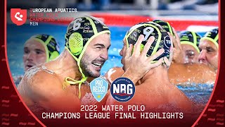 FINAL FLASHBACK Pro Recco Wins 2022 Champions League Gold  European Aquatics [upl. by Akilam]