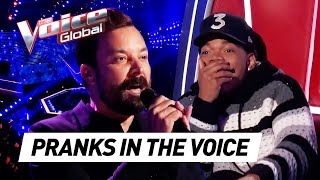 Superstars PRANK The Voice coaches with unexpected Blind Auditions [upl. by Guttery]