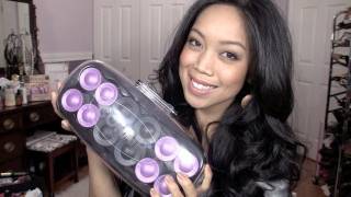 How to Use Hot Rollers  Hair Basics  itsJudyTime [upl. by Angele]