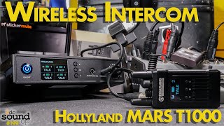 Hollyland Mars T1000 Wireless Production Intercom First Look amp Audio Tests [upl. by Ayel]