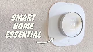 Quick Look Google Nest Thermostat with Spigen Wall Plate [upl. by Blight]