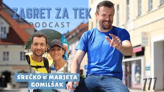 Zagret za tek  podcast 111  Srečko amp Marjeta Gomilšak [upl. by Ernesta]