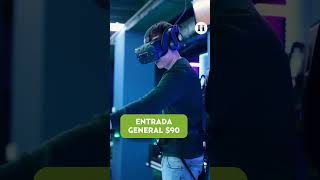 Viaja en una nave espacial gracias a la realidad virtual en la Plaza Manacar [upl. by Muraida]