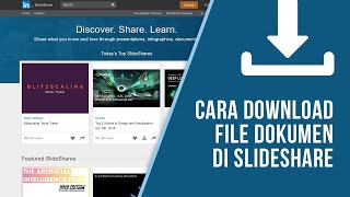 Cara Download File Dokumen di Slideshare dengan benar [upl. by Riedel]