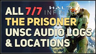 All 7 The Prisoner UNSC Audio Logs Halo Infinite [upl. by Swirsky]