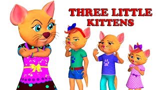 Three Little Kittens Song with Lyrics  Popular Nursery Rhymes for Babies  Mum Mum TV [upl. by Way403]